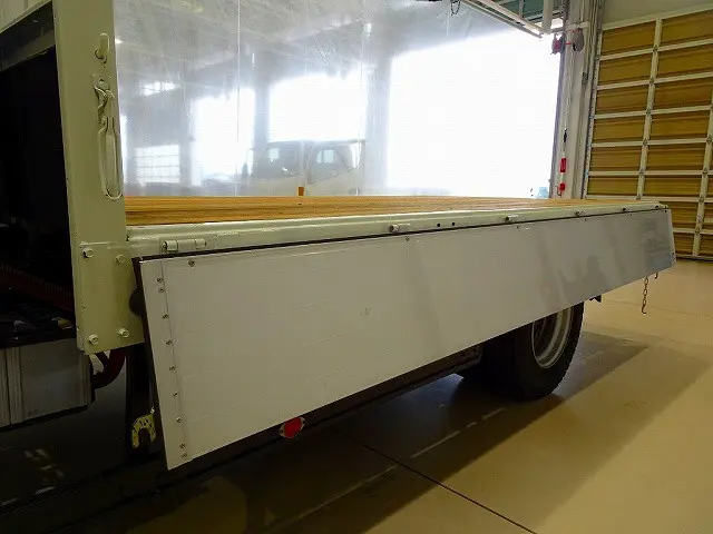 荷台内寸：366×208×38　三方開　アルミアオリ　床板アピトン張替え済み　リアアオリチェーン2個　タダノ4段 2.9t吊りクレーン付|日野 デュトロ TKG-XZU710M(2WD)の写真27