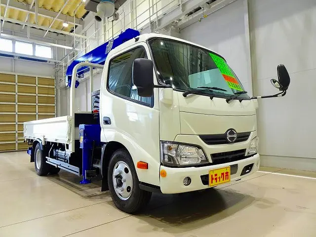 お問合せ管理No.E125 H30 デュトロ 3t 高床 標準ロング タダノ5段クレーン付|日野 デュトロ TKG-XZU655M(2WD)の写真2
