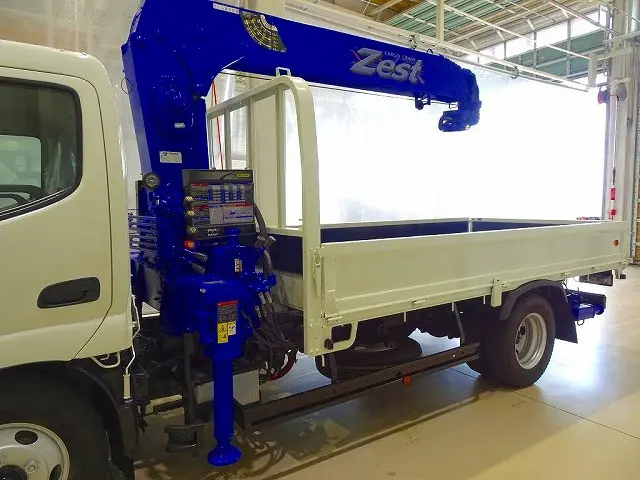荷台内寸:366×179×38 三方開 左右セイコーラック タダノ5段 2.6t吊り TMーZE265HR H27年製 ラジコン/フックイン/リアジャッキ付 ※令和 7年 7月クレーン年次点検済|日野 デュトロ TKG-XZU655M(2WD)の写真22