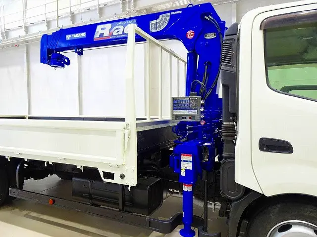 荷台内寸:430×208×38 三方開 床板アピトン張り替え 横ねた13本 タダノ4段 2.6t吊り TM-ZR264 H18年製 ラジコン/フックイン付 ※令和7年4月クレーン年次点検済|トヨタ ダイナ TKG-XZU720(2WD)の写真29