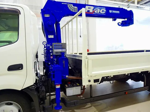 荷台内寸:430×208×38 三方開 床板アピトン張り替え 横ねた13本 タダノ4段 2.6t吊り TM-ZR264 H18年製 ラジコン/フックイン付 ※令和7年4月クレーン年次点検済|トヨタ ダイナ TKG-XZU720(2WD)の写真31