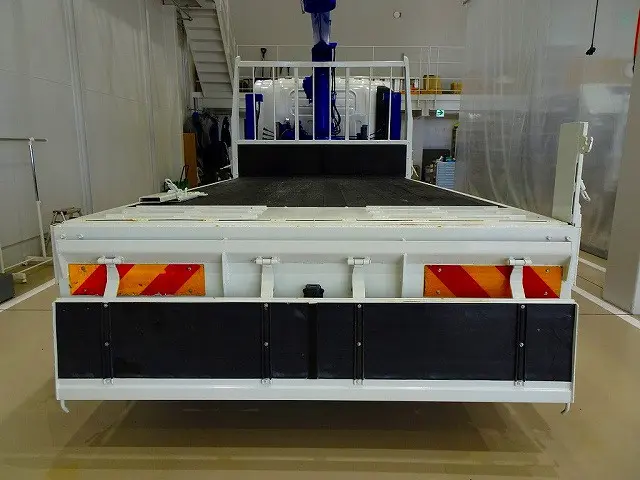 荷台内寸：367×210×40　三方開　床板アピトン張替え　横ねた17本(チャンネル増し4本)　リアブル積み加工　リアアオリ支柱脱着可　タダノ4段 2.9t吊りセルフクレーン付|いすゞ エルフ TPG-NPR85YN(2WD)の写真31