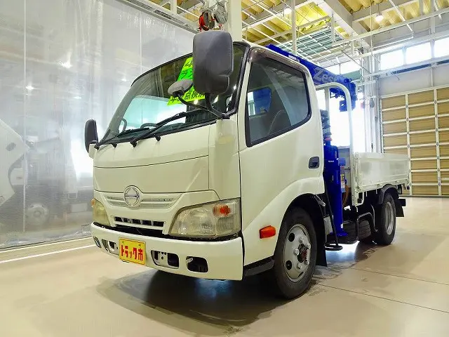 お問合せ管理No.E329　H24 デュトロ 2t 4WD(切替式) FJL 標準 タダノ3段クレーン付|日野 デュトロ SKG-XZU675M(4WD)の写真1
