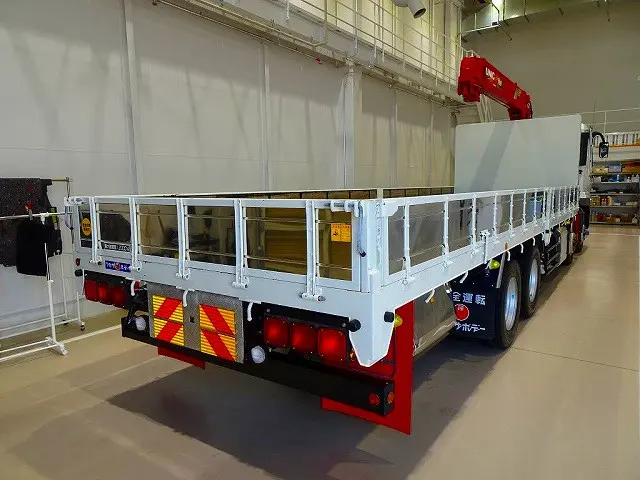 お問合せ管理No.E339 R5 スーパーグレート 12t 4軸 ユニック5段クレーン付 394ps|三菱 スーパーグレート 2KG-FS70HZ(8x4)の写真3