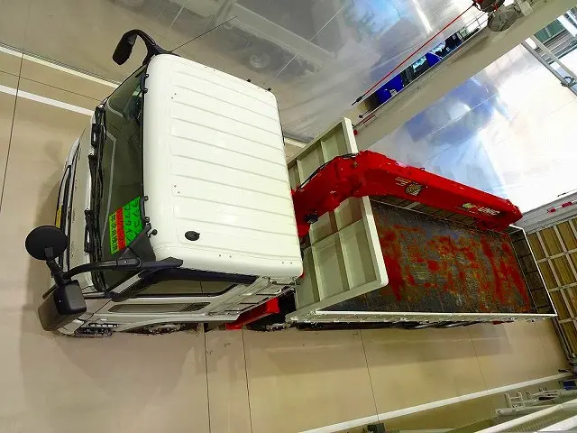 ☆ルームクリーニング&外装仕上げ済み☆ キャブ左右ステンレス製はしご|三菱 スーパーグレート 2KG-FS70HZ(8x4)の写真35