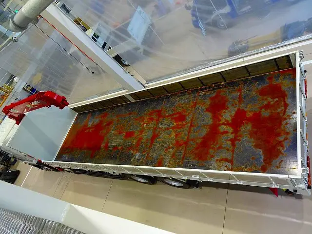 ☆ルームクリーニング&外装仕上げ済み☆ キャブ左右ステンレス製はしご|三菱 スーパーグレート 2KG-FS70HZ(8x4)の写真36