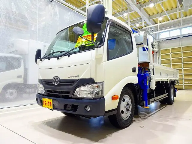 お問合せ管理No.E460　H31 ダイナ 2t 高床 標準ロング タダノ3段クレーン付|トヨタ ダイナ TKG-XZU650(2WD)の写真1