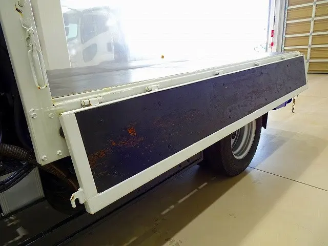 荷台内寸：285×180×38　三方開　床鉄板張り　リアアオリチェーン2個　タダノ4段 2.6t吊りクレーン付|いすゞ エルフ TRG-NMR85R(2WD)の写真27
