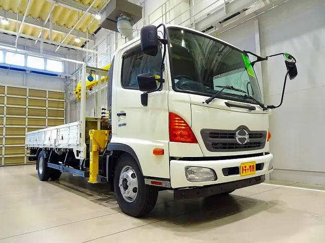 お問合せ管理No.E663　H27 レンジャー 2.5t 標準ベッドレス ユニック4段クレーン付 190ps|日野 レンジャー TKG-FC9JKAP(2WD)の写真2