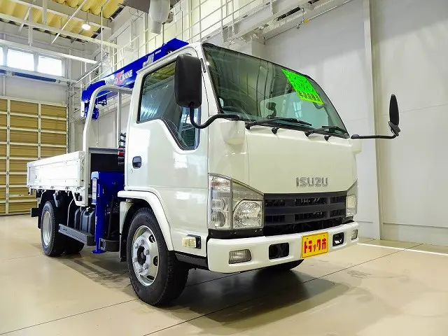 お問合せ管理No.E678　H27 エルフ 3.65t 高床 標準セミロング タダノ4段クレーン付|いすゞ エルフ TKG-NKR85N(2WD)の写真2