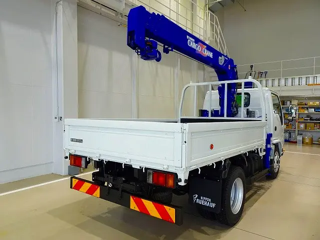 お問合せ管理No.E678　H27 エルフ 3.65t 高床 標準セミロング タダノ4段クレーン付|いすゞ エルフ TKG-NKR85N(2WD)の写真3