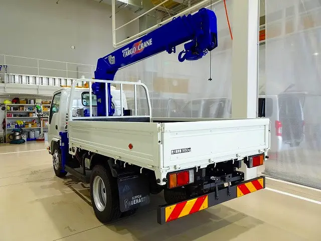 お問合せ管理No.E678　H27 エルフ 3.65t 高床 標準セミロング タダノ4段クレーン付|いすゞ エルフ TKG-NKR85N(2WD)の写真4