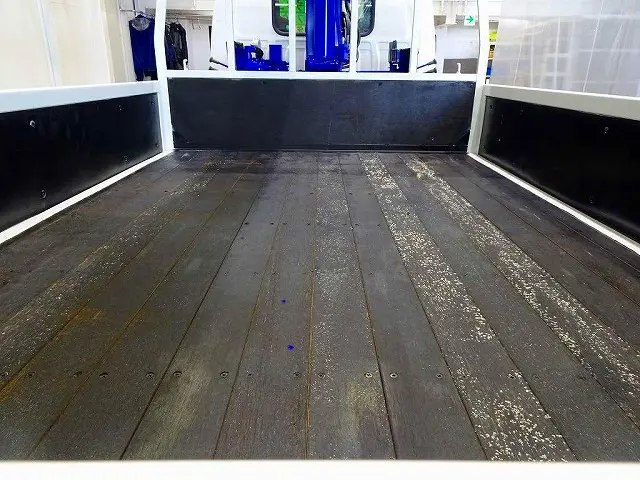 荷台内寸：275×180×38　三方開　床板アピトン張り替え　横ねた鉄チャンネル増し4本(合計11本)　リアアオリチェーン2個　タダノ4段 2.9t吊りクレーン付|いすゞ エルフ TKG-NKR85N(2WD)の写真17