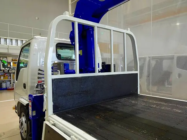 荷台内寸：275×180×38　三方開　床板アピトン張り替え　横ねた鉄チャンネル増し4本(合計11本)　リアアオリチェーン2個　タダノ4段 2.9t吊りクレーン付|いすゞ エルフ TKG-NKR85N(2WD)の写真21