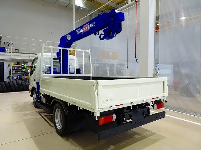 お問合せ管理No.E763　H24 デュトロ 2t 4WD(切替式) FJL 標準セミロング タダノ4段クレーン付|日野 デュトロ TKG-XZU685M(4WD)の写真4