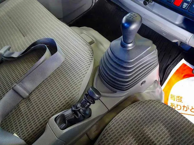 フロア5MT 電動パーキングブレーキ|日野 デュトロ TKG-XZU695M(4WD)の写真13