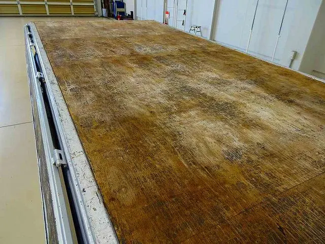 荷台内寸:368×179×38 三方開 左右セイコーラック アオリ三方上部アルミ縞鋼板 リアアオリチェーン2個 ユニック3段 2.6t吊りクレーン付|日野 デュトロ TKG-XZU695M(4WD)の写真24