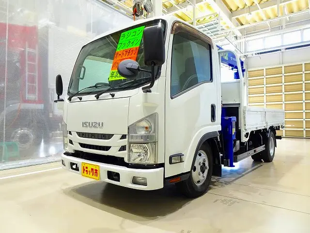 お問合せ管理No.E992　H28 エルフ 2.75t 高床 標準ロング タダノ4段クレーン付|いすゞ エルフ TRG-NMR85AN(2WD)の写真1