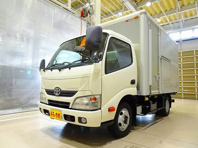 お問合せ管理No.F084　H27 トヨエース 2t FJL 標準セミロング アルミバン 総重量5t未満|トヨタ トヨエース TKG-XZC645(2WD)の写真1
