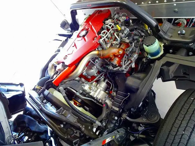 エンジンルーム|トヨタ ダイナ 2RG-XZU655(2WD)の写真33