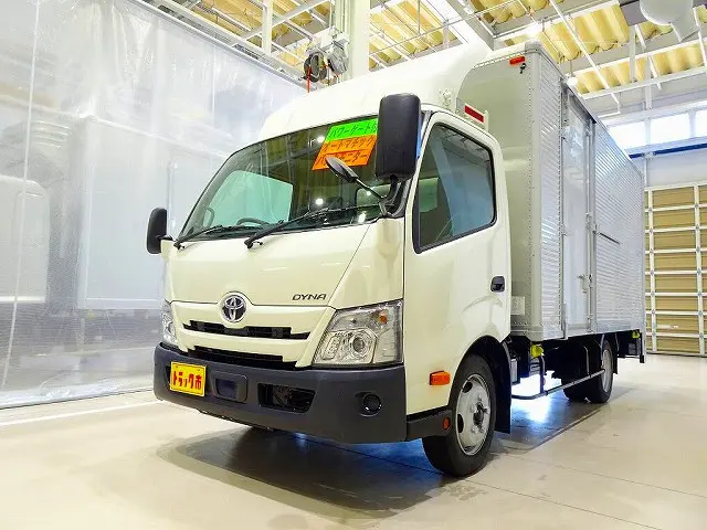 問合せ管理No.F411　R3 ダイナ 2t FJL ワイドロング アルミバン 垂直PG付|トヨタ ダイナ 2RG-XZU710(2WD)の写真1