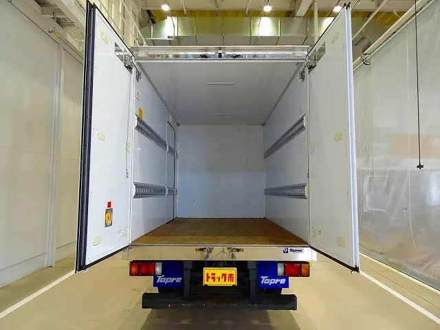 荷台内寸：320×175×190　東プレ　R1年製　R観音扉/90度ストッパー付　箱厚み5.5cm　左サイドスライドドア　ステンレス製ラッシングレール2段　水抜き穴前1対　荷室LED灯2個|いすゞ エルフ TRG-NJR85A(2WD)の写真21