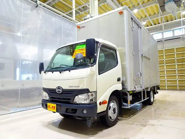 お問合せ管理No.F723　H28 デュトロ 2.95t FJL 標準ロング アルミバン フルゲート付|日野 デュトロ TKG-XZU655M(2WD)の写真1