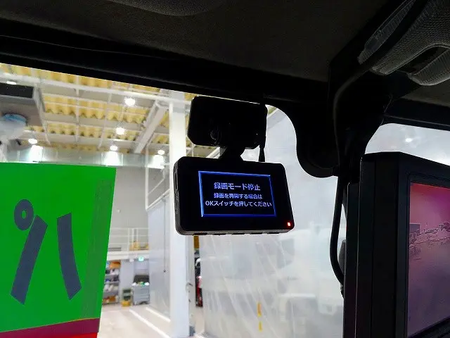 ドライブレコーダー|日野 デュトロ TKG-XZU655M(2WD)の写真13