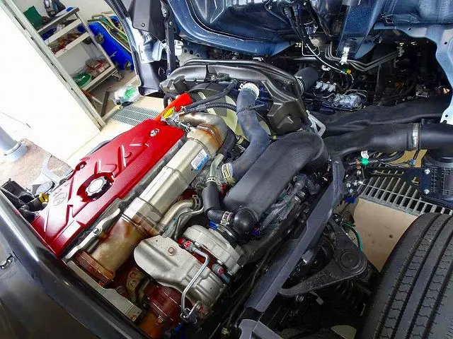 エンジンルーム|日野 デュトロ 2KG-XZU605M(2WD)の写真32