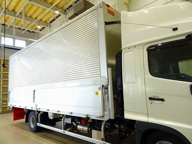 荷台内寸：627×241×242　トランテックス/W080J88　リア観音扉　床フック5対　左右セイコーラック　ラッシングレール2段(58cm/140cm)　荷室LED灯3個|日野 レンジャー 2PG-FD2ABG(2WD)の写真29