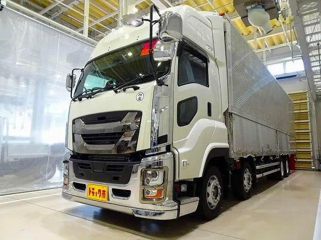 お問合せ管理No.G350　R7 ギガ 13.8t 4軸 アルミウイング リアエアサス 380ps 未使用車|いすゞ ギガ 2PG-CYJ77D(8x4)の写真1