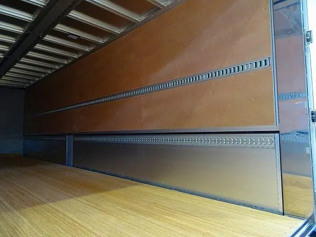 荷台内寸：968×241×265　センタースロットル付五方開　セイコーラック　床フック9対　ラッシング2段(69cm/150cm)/バー2本/ベルト1個　荷室LED灯4個|いすゞ ギガ 2PG-CYJ77D(8x4)の写真28