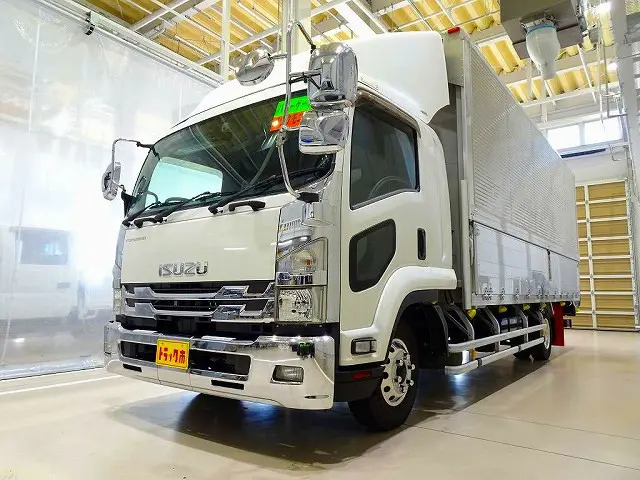 お問合せ管理No.G738　H30 フォワード 2.55t ワイドベッド付 アルミウイング フルゲート付 240ps|いすゞ フォワード 2RG-FRR90S2(2WD)の写真1