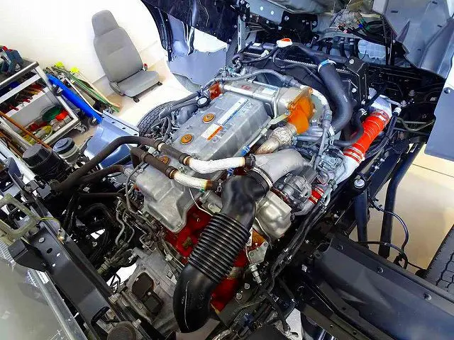 エンジンルーム|日野 レンジャー 2KG-FD2ABG(2WD)の写真38