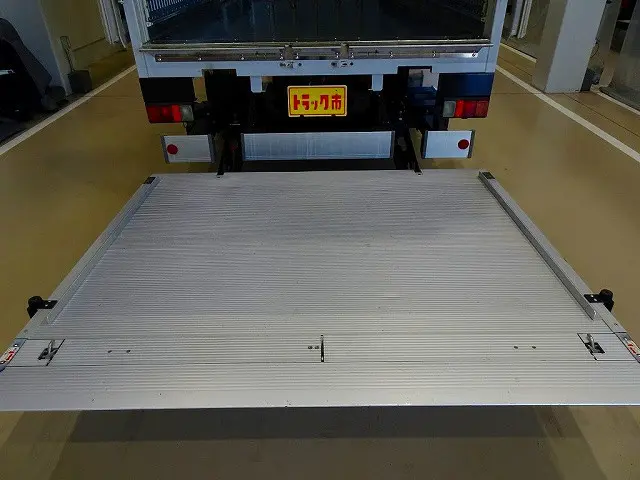 マルチゲート 1,000㎏ 極東/G21001D-B3MRA2 リモコン付 カートストッパー/サイドガード付 長:155cm 幅:179cm 有効幅:165cm 左シャシリア/荷室内PGスイッチコード|日野 デュトロ TKG-XZU655M(2WD)の写真34