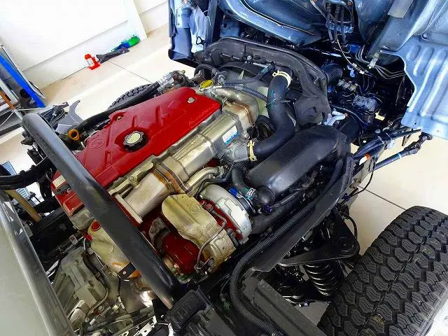 エンジンルーム|日野 デュトロ TKG-XZU655M(2WD)の写真38