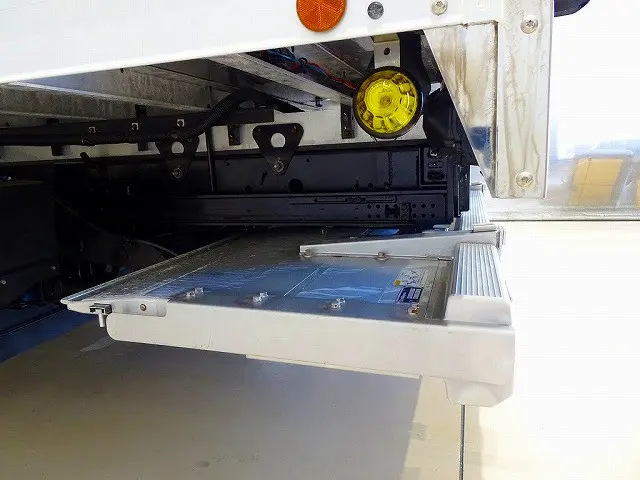 格納ゲート　1,000kg　トランテックス/TRAK10-6495D　PGカートストッパー/サイドガード付　長：155cm　幅：220cm　左シャシリア/荷室内PGスイッチコード|日野 レンジャー 2KG-FD2ABG(2WD)の写真32