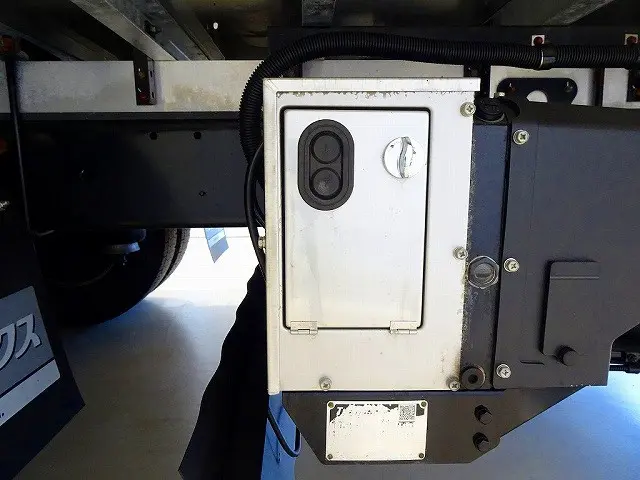 格納ゲート　1,000kg　トランテックス/TRAK10-6495D　PGカートストッパー/サイドガード付　長：155cm　幅：220cm　左シャシリア/荷室内PGスイッチコード|日野 レンジャー 2KG-FD2ABG(2WD)の写真37