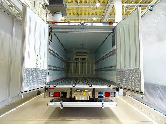 荷台内寸:619×231×206 R観音扉/格納ゲート付 箱厚み5.5cm 冷凍機 三菱/TDJS50A-L2 ±30度設定 PG/1,000kg トランテックス/TRAK10-6495D|日野 レンジャー 2KG-FD2ABG(2WD)の写真18