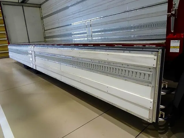 床ステンレス　ジョロダーレール4列　左右LED灯レール　ステンレス製アオリヒンジ/キャッチ　|日野 プロフィア 2DG-FR1AHG(6x2)の写真34