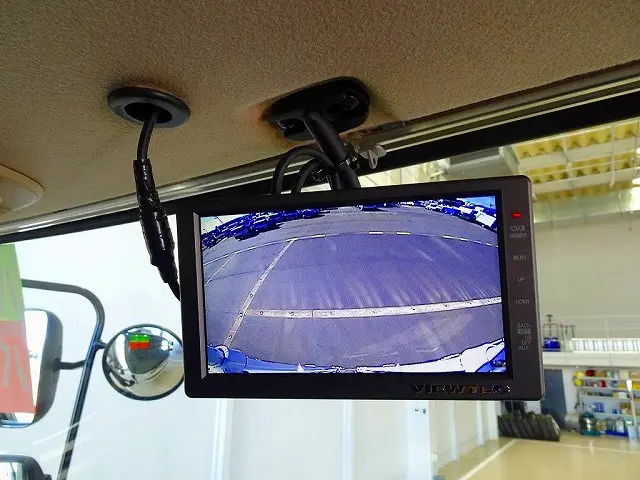 バックモニター室内LED灯/カーテン|日野 レンジャー 2KG-FD2ABG(2WD)の写真12