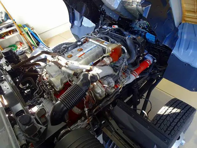 エンジンルーム|日野 レンジャー 2KG-FD2ABG(2WD)の写真40