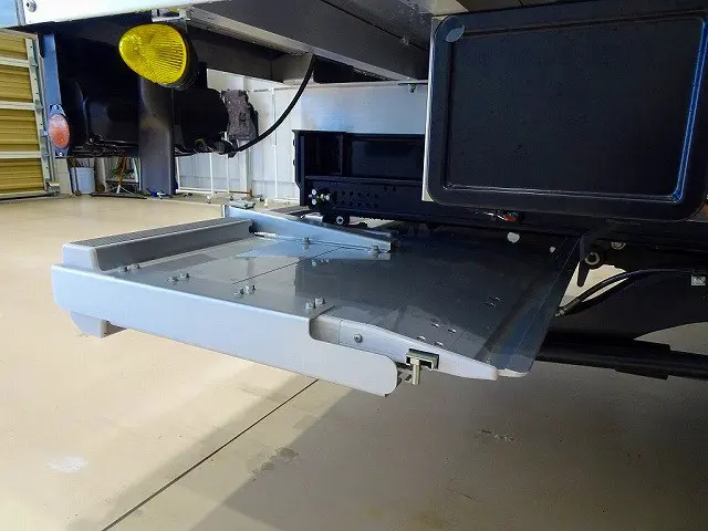 格納ゲート　1,000kg　新明和/RAK10-6495D　PGカートストッパー/サイドガード付　長：156cm　幅：230cm　左シャシリア/荷室内PGスイッチコード|日野 レンジャー 2KG-FD2ABG(2WD)の写真33