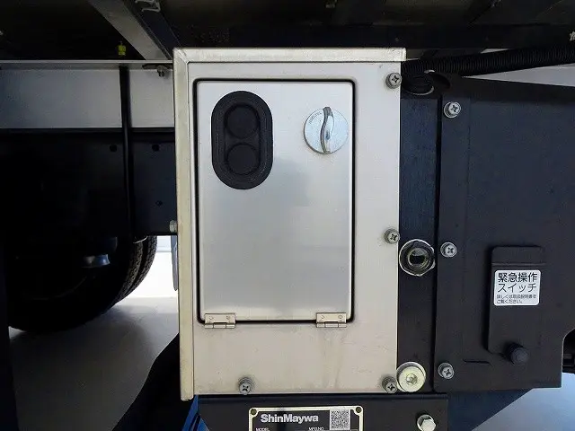 格納ゲート　1,000kg　新明和/RAK10-6495D　PGカートストッパー/サイドガード付　長：156cm　幅：230cm　左シャシリア/荷室内PGスイッチコード|日野 レンジャー 2KG-FD2ABG(2WD)の写真37