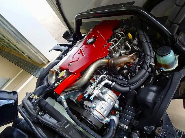 エンジンルーム|日野 デュトロ 2KG-XZU605M(2WD)の写真35