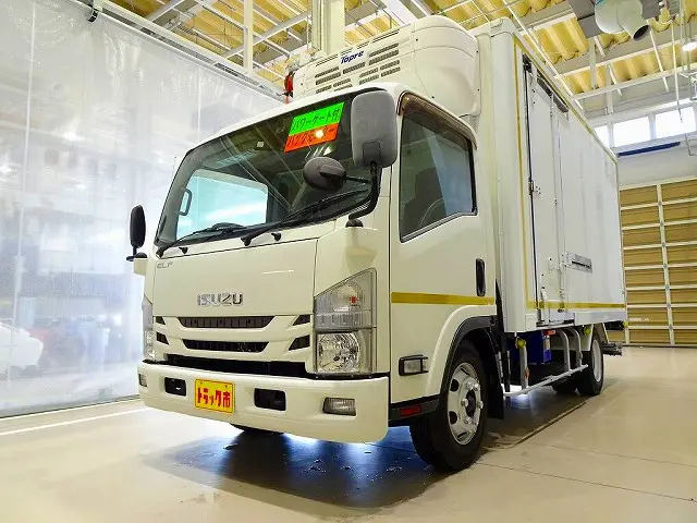 お問合せ管理No.H972　H29 エルフ 3t 高床 ワイドロング 低温冷凍車 スタンバイ/格納ゲート付|いすゞ エルフ TPG-NPR85AN(2WD)の写真1