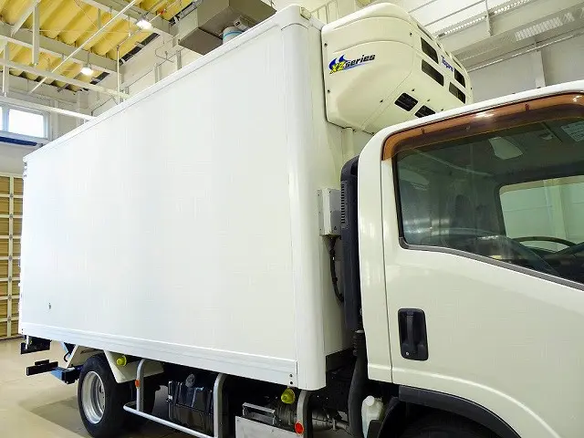 荷台内寸：436×201×200　　リア観音扉/90度ストッパー/マルチゲート1,000㎏付　新明和/RAM10-1245N　箱厚み5.5cm　冷凍機　東プレ/XZ32HOC-B　-5度～30度設定|いすゞ エルフ SKG-NPR85AN(2WD)の写真29