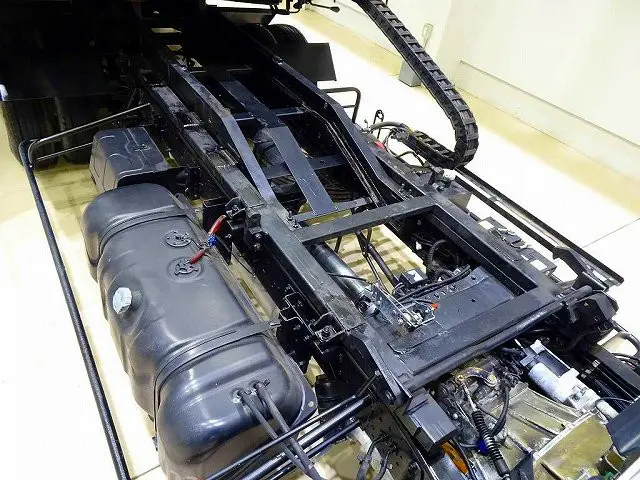 荷台内寸:440×180×40 古河ユニック/UC-28FS 三方開 左右リア支柱脱着可 荷台床縞鋼板 前立て鳥居鉄板張り/上部枕木/作業灯1個|いすゞ エルフ KRーNKR81LV(2WD)の写真31