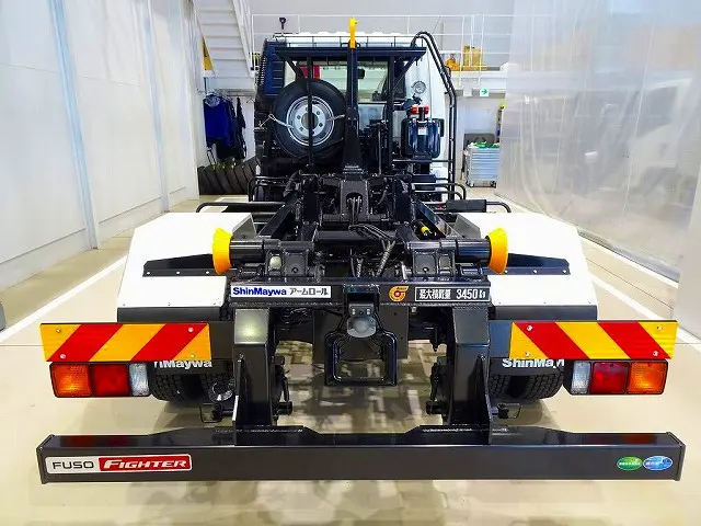 アームロール 新明和 CCA44-31 F2410520118 キャブバックステップ付 作業灯1個|三菱 ファイター 2KG-FK72F(2WD)の写真22