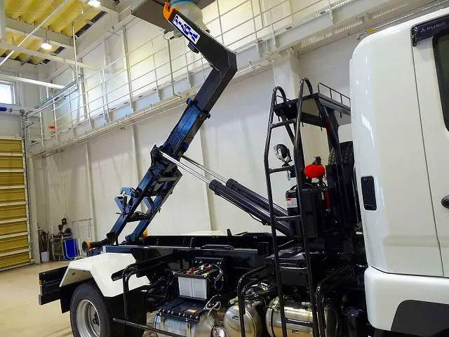 アームロール 新明和 CCA44-31 F2410520118 キャブバックステップ付 作業灯1個|三菱 ファイター 2KG-FK72F(2WD)の写真27